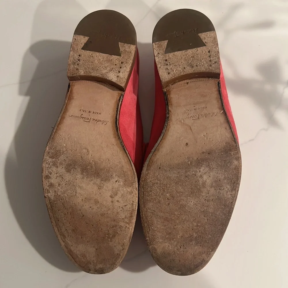 💗Salvatore Ferragamo hot pink loafers - Picture 4 of 12